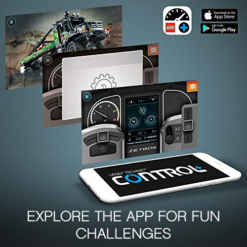 Image of LEGO Technic 4x4 Mercedes-Benz Zetros Trial Truck 42129 Building Kit; Explore A Powerful App-Controlled Toy Truck; New 2021 (2,110 Pieces)