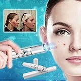 ❤️【Blaulichttherapie krampfadern pen】: Blaulicht therapie stift kann durch das Oberflächengewebe der Haut gelangen und die Sekretion von Kollagen aus Zellen fördern, um Akne-Flecken zu entfernen. Fördert eine Kombination aus Protein und Knochenkollagen, aktiviert die Haut, strafft die gelockerte Haut. Es löst das Hautproblem grundlegend, hält die Haut sauber. Verbessern Sie die Hautelastizität gegen Entzündungen.