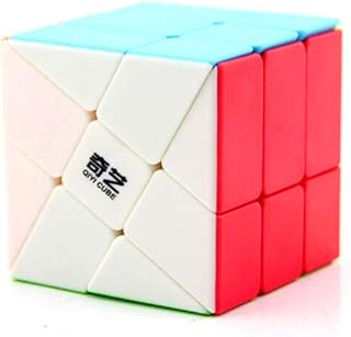 CuberSpeed QY Toys Windmill 3x3 stickereless Magic Cube Wheel Fenghuolun 3x3x3 Speed Cube Puzzle
