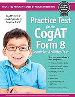 Practice Test 2 for the CogAT Form 8 exam Level 7 Grade 1 1937383520 Book Cover