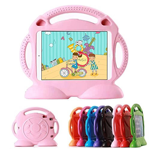 Lioeo Kids Case for iPad Mini 1 2 3 4 5 Protective Shockproof Handle Stand Cover Kids Friendly for iPad Mini 5 (2019) Mini 4 Mini 3 Mini 2 7.9 inch Tablet