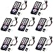 Juzitao 8 Sets HX1838 Remote Control Infrared IR Wireless Remote Control Module Kits DIY Kit HX1838 for Raspberry Pi