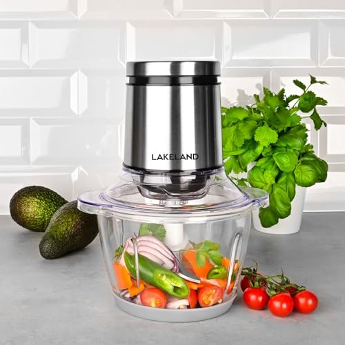 Lakeland 1.2L Chopper with Glass Bowl for Soups and Purées - Image 6