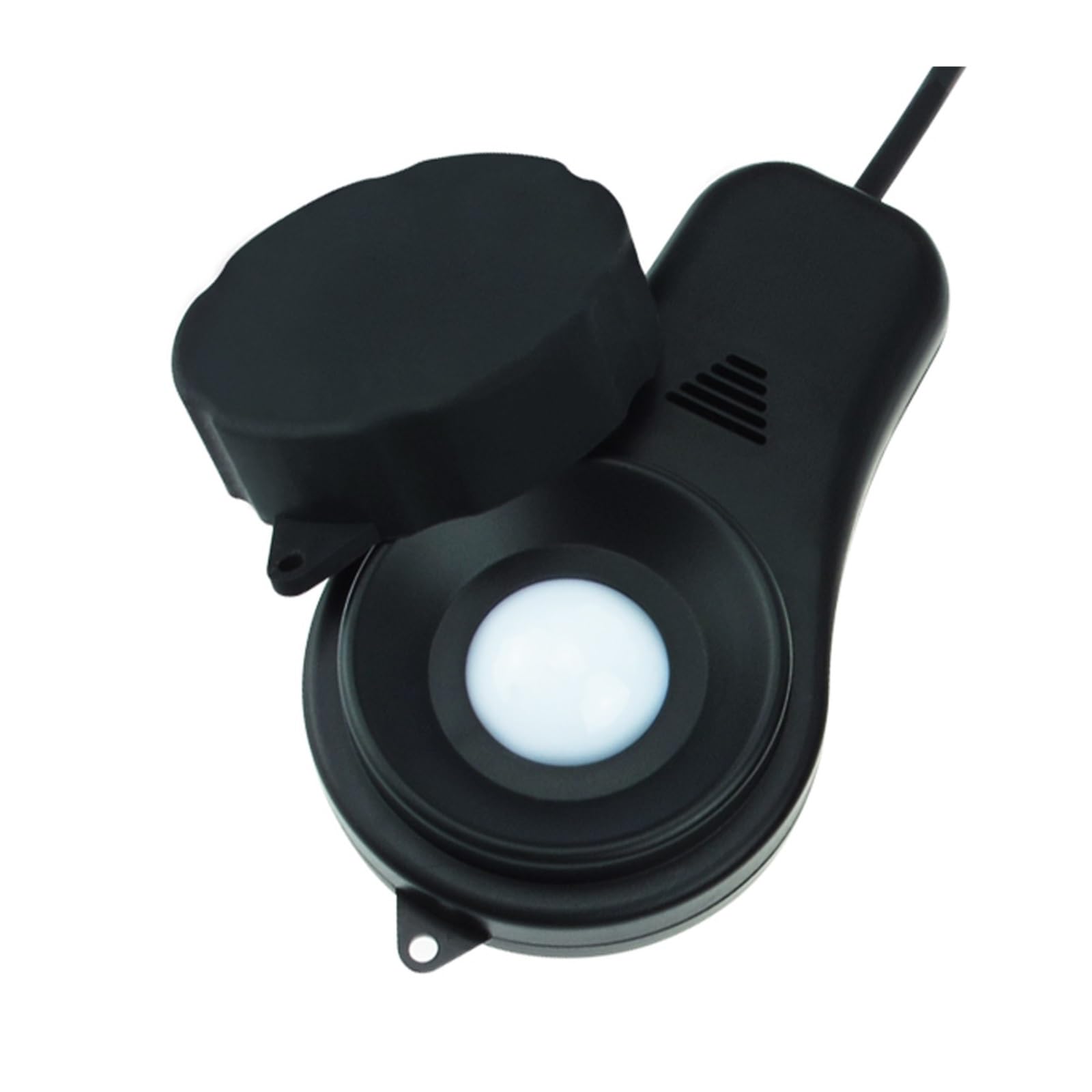 Medidor de Lux Luxómetro Luxómetro 0-200000 Fotómetro con función de Registro de Datos Sensor Desmontable Retroiluminación Pantalla Grande Luxómetro