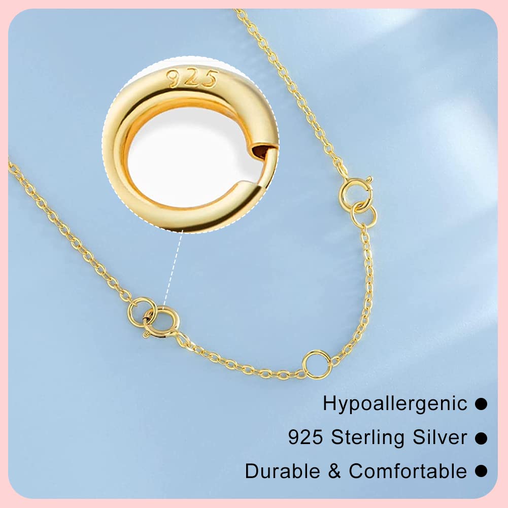 10 Pezzi Estensione Catena Per Collane E Bracciali - Argento, Con Fermagli A Aragosta - Regolabile, Per Gioielli Donna - Foto 7