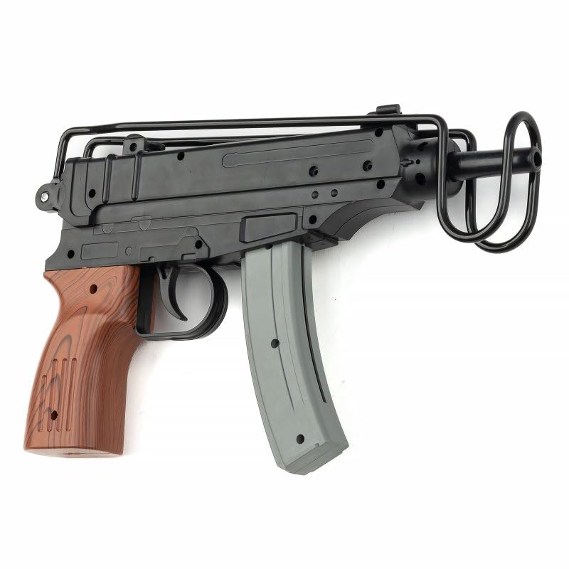 MP 37 Softair Gewehr < 0,5 Joule – 6 mm Airsoft Maschinenpistole – Federdruck – Spielzeugwaffe für Einsteiger & Fortgeschrittene – ab 14 Jahren