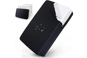 Black Waterproof Crib Mattress Bag - Ultimate Protection and Storage