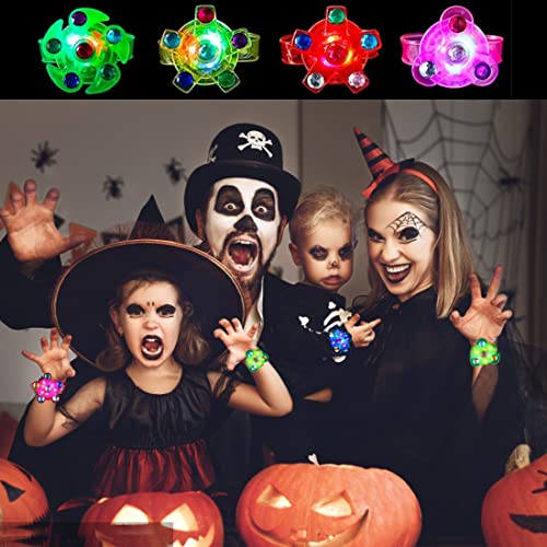Pureuv 25Pcs Glow In The Dark Party Favors For Kids 8-12 4-8, Halloween Gifts Led Light Up Toys Neon Party Favors #TOP4