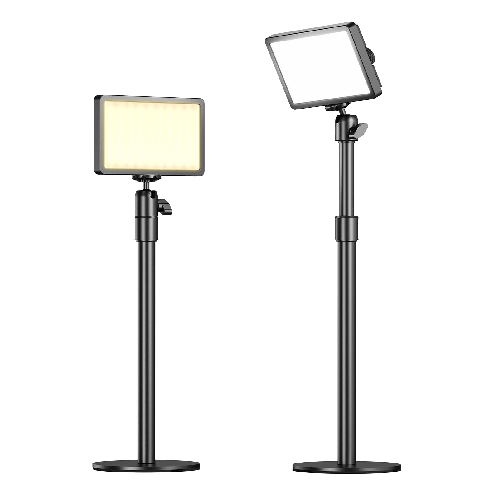 ULANZI K6500 Lampe Vidéo LED avec Support de Table, Batterie 8000 mAh, Panneau LED Professionnel, 1000 lumens 2900K-6500K éclairage Vidéo Magnétique Bluetooth, pour Youtube/Diffusion en Direct/Studio