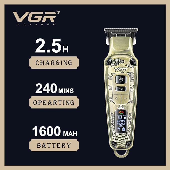 VGR V-901 Charging and Runtime Information