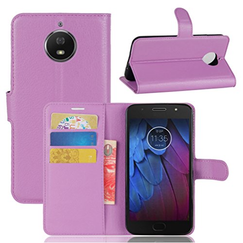 Manyip Funda Motorola Moto G5S Plus, Caja del teléfono del Cuero,Protector de Pantalla de Slim Case Estilo Billetera con Ranuras para Tarjetas, Soporte Plegable, Cierre Magnético