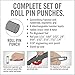 Real Avid Accu-Punch Hammer and Gunsmithing Roll Pin Punch Set, AVHPS-RP