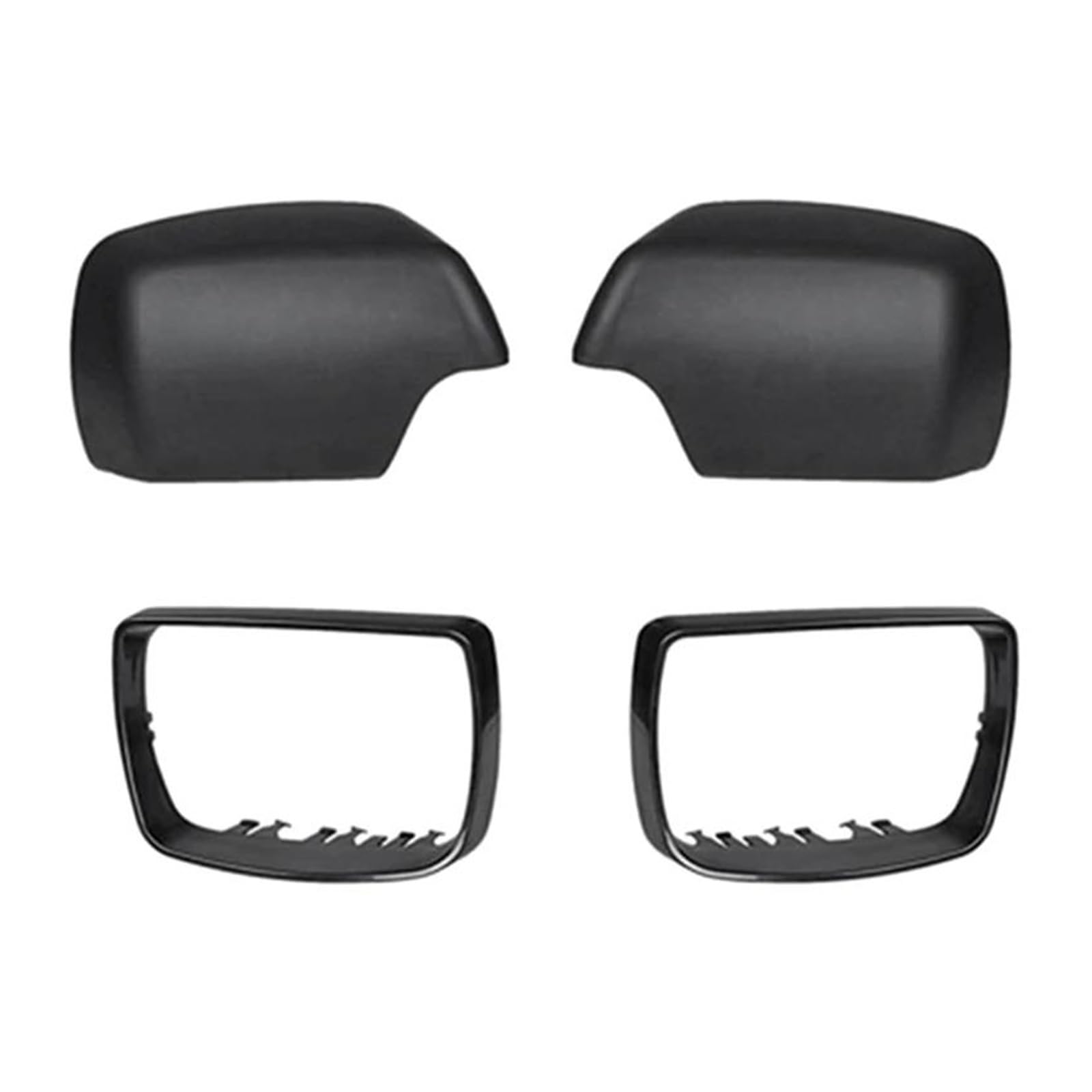 Coque de rétroviseur noir pour E53 X5 2000-2006 cadre de remplacement DEHIWI
