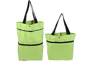 Innovative DOITOOL 2 in 1 Folding Shopping Cart