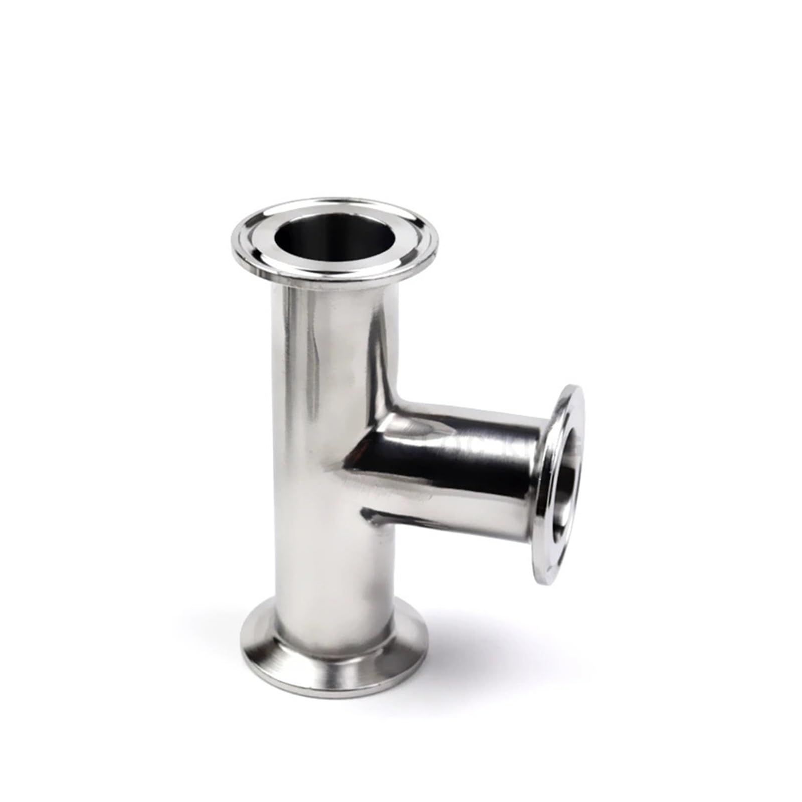 19mm-102mm (3/4"-4") SS304 3 Way Tee Ferrule 1.5” 2” 3” 4”OD50.5-119MM Fit 1.5"-4" Tri Clamp(12.7mm Ferrule 25.4)