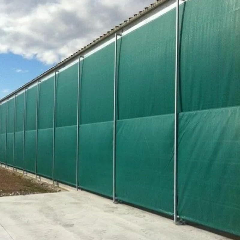 Telo ombreggiante TOTALNET PLUS 100 percento verde - 1,5 x 30 m rete oscurante 220 g/m2, frangivista, per divisori giardino, schermature per privacy balconi, cancellate, ringhiere