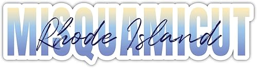 Misquamicut Rhode Island Souvenir - Imán de 2 pulgadas