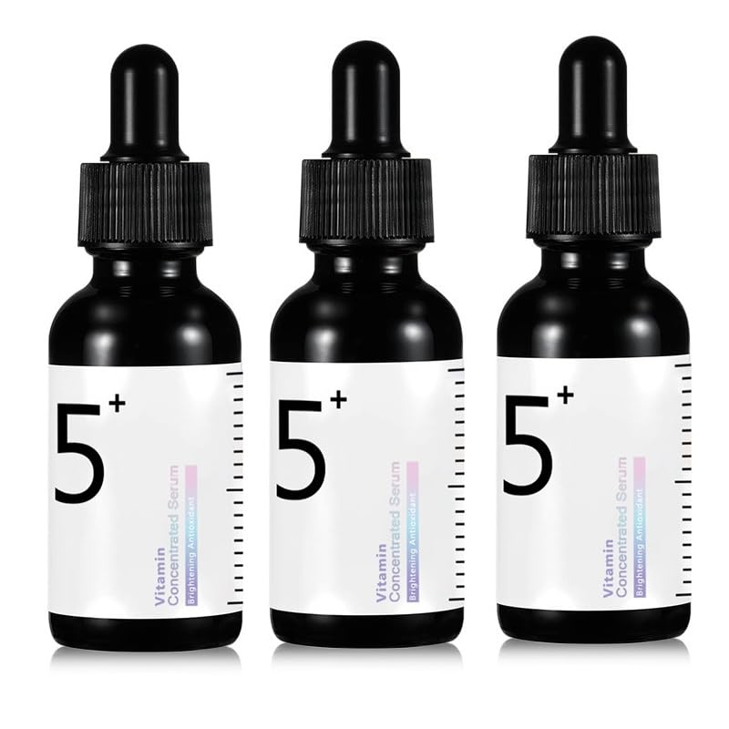 Sérum Multi-Vitaminé 5+ contre le teint terne pour une protection antioxydante active