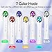 7-in-1 Glow Device Skin Care Tool, Multifunctional Facial Massager, at Home Face Sculpting Tool and Neck Massager, Boosting Skin Care Absorption, White