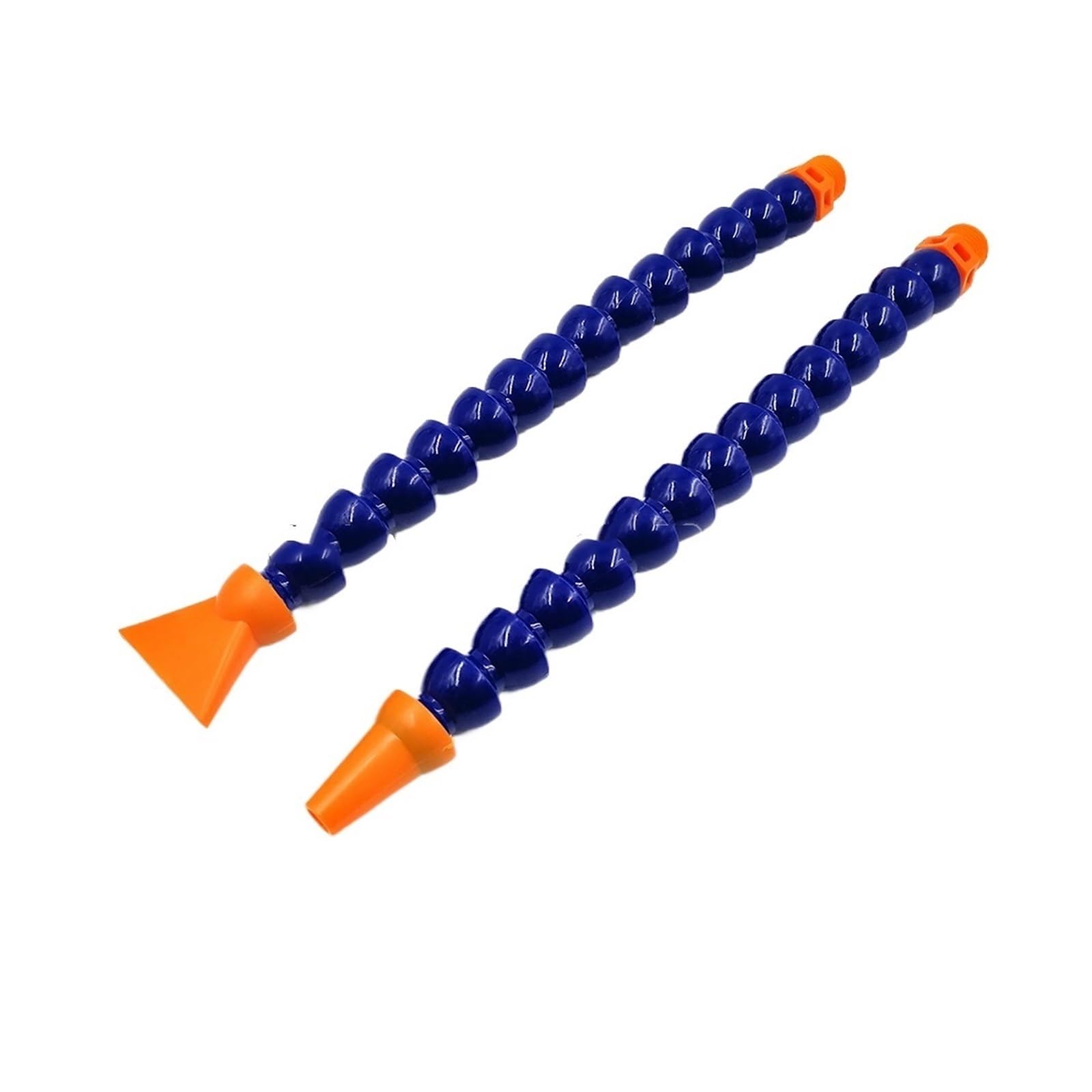 Flexible Wasser-Öl-Kühlmittelschläuche, Kunststoff-Kühlmittelschlauch mit Düse 1/4 1/2 3/8 Zoll Außengewinde 300–600 mm CNC-Drehmaschine Fräsen(Type 3,1OF2 INCH-Length 300MM)