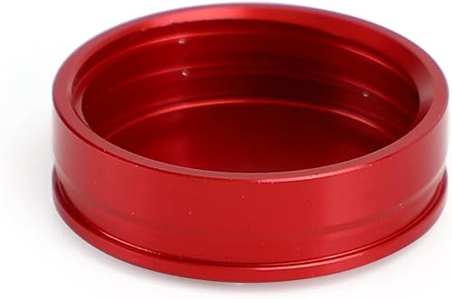 Topteng Tapa de depósito de líquido de freno trasero CNC para motocicleta para Ducati Panigale V2 2019-2021, 848EVO 2008-2013, Monster 1200SR