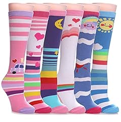 6 Pairs Colour Stripe