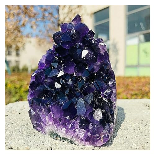 Amas de quartz améthyste naturelle de grotte 2kg - 4