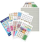 Bulk Every Gal Planner Stickers, Case of 50 Sticker Sets, 432 Stickers/Set, Calendar Stickers for Holidays, Birthdays, Home, Wedding, Work, Appointments, Party, Date Night, Seasons, Workout & Tasks
