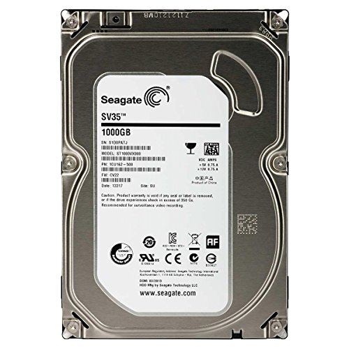 Seagate SV35 ST1000VX000 Disque dur interne pour NAS 3,5' SATA III 7200 tours/min 1 To