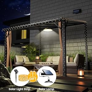 10×10 outdoor lean to gazebo wall mounted pergola gazebo hardtop heavy duty pavilion with metal frame awnings for patios and permanent gazebos for decks and backyards  urban country home decor