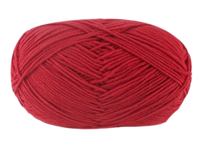 Fil coton au lait crochet 4 épaisseurs peigné | Pelote 50g tricot 120m