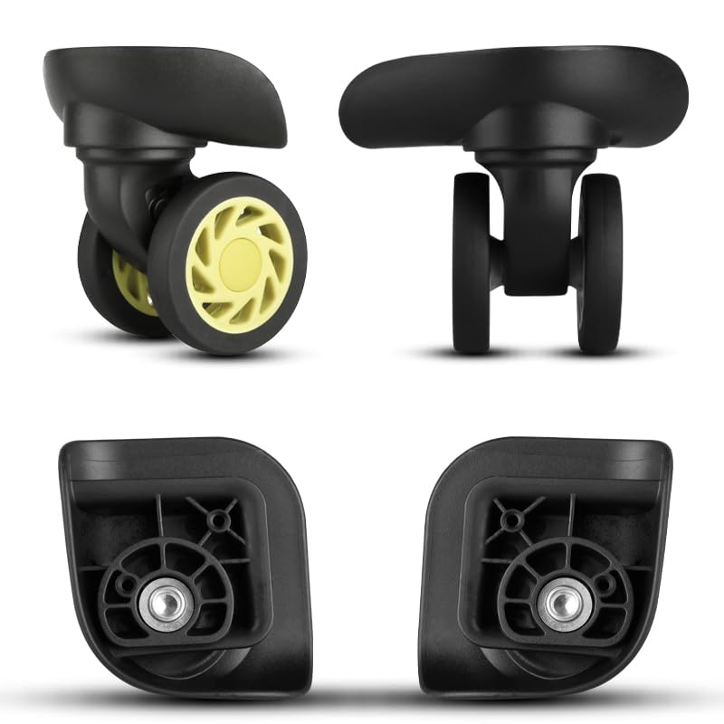 Linsomo 85A Trolley Case Accessories Universal Wheel 85a Wheel Luggage Wheel JX9054 Suitcase wheels (Color : Double-1Set of 4)
