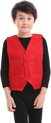 TOPTIE Chaleco para niños, chaleco de actividades voluntarias, chalecos para disfraz de fiesta TOPTIE Chaleco para niños, chaleco de actividades voluntarias, chalecos para disfraz de fiesta