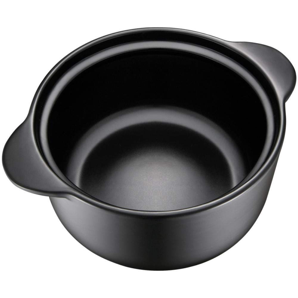 Pentole in Terracotta Casseruola Casseruola Piatti con coperchi - Ciclo Termico, tempra e Riscaldamento Senza Crepe-Blu_2,5L
