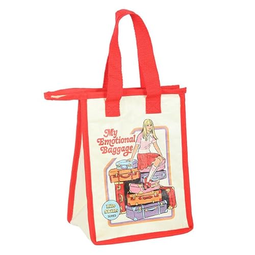 Something Different Wholesale Emotional Baggage Lunch Bag | Steven Rhodes Insulated Tote | Funny Reusable Cooler Bag
