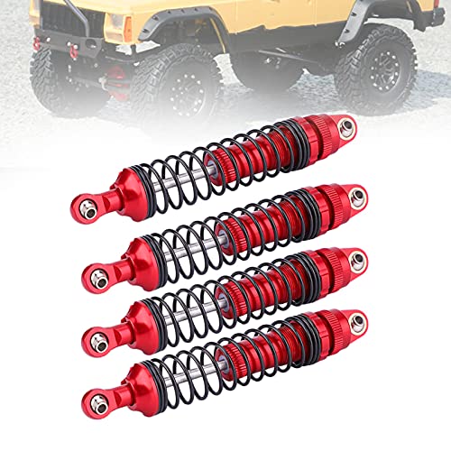 RC Sto&szlig;d&auml;mpfer, Hochleistungsalu RC D&auml;mpfer Upgrades f&uuml;r SCX10 D90, 4-St&uuml;ck (110 mm) f&uuml;r Profischauf&uuml;hrer, Modifikationsliebhaber und Rennspielfans