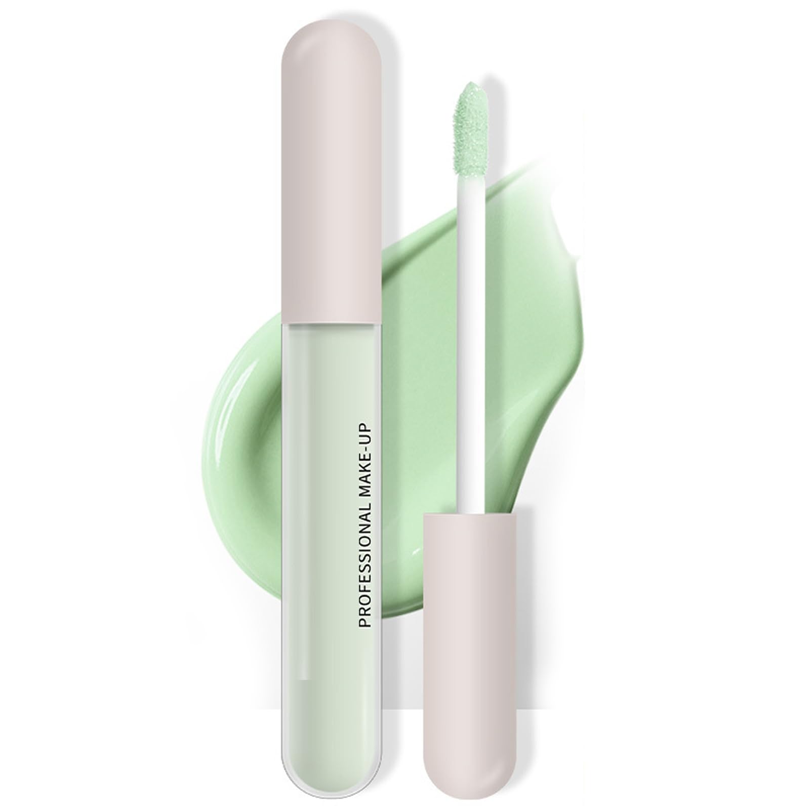 Green Concealer for Redness, Colour Corrector Liquid Concealer, Hydrating Long Lasting for Dark Circle, Redness, Dullness, Full Coverage Liquid Stick for All Skin Types
