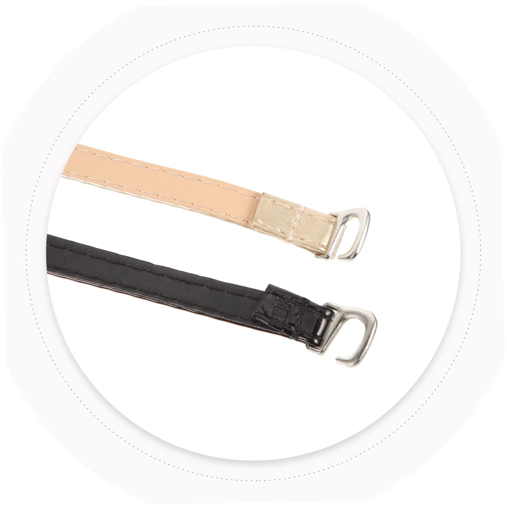 HAPINARY High Heels Women's Shoe Straps Ankle Strap Extender for High Heels Adjustable Female Heel b