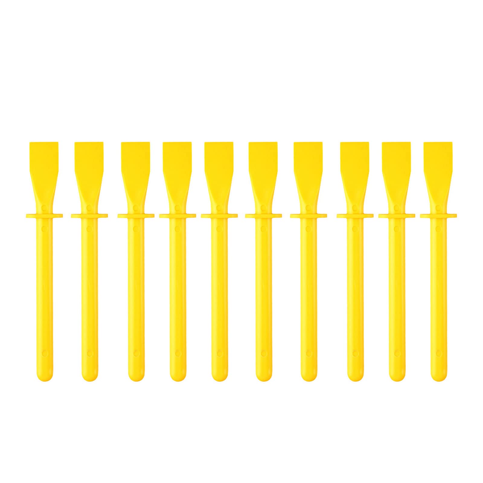Tsophreniq 10pcs Leather Spreader Paint Tool Stick Smear Applicator Supplies for Beginner Starter Handicraft Make Leatherworking Supplies Stick