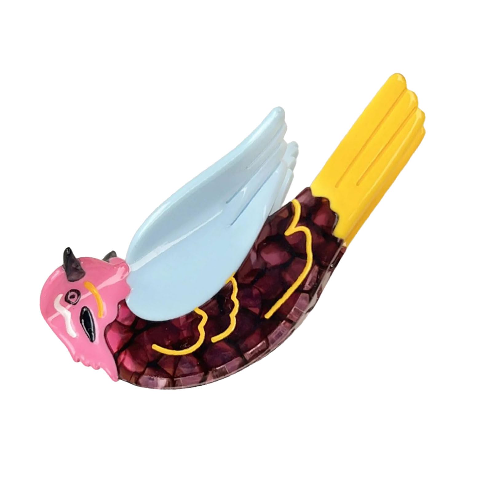 MICFENY Fashionable Cartoon Bird Hair AccessoriesFriendly Acetate Big Hair Clip For Daily Use School Event Hairstyling