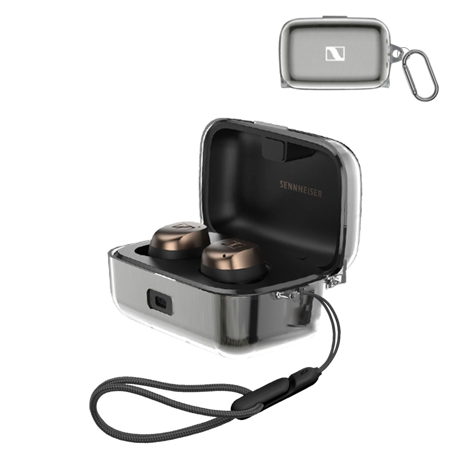 Amazon | Sennheiser MOMENTUM True Wireless 4 用 ケース カバー 