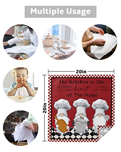 Servilletas de Tela Set de 4 20x20 Pulgadas miniatura 5