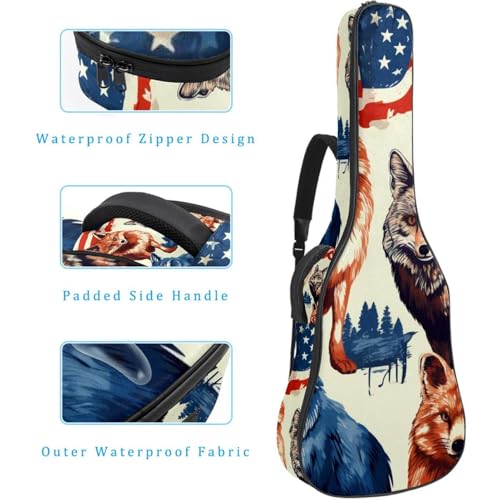 Sac pour guitare multicolore idéal pour les trajets et cours - 4