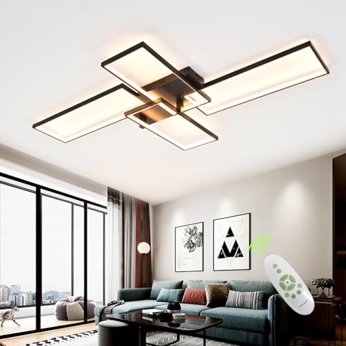 Lustre LED dimmable pour salon moderne et cuisine design