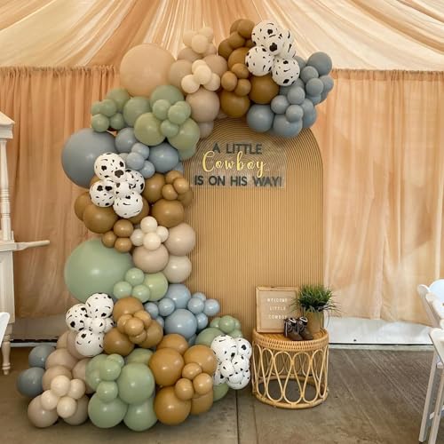 Image of Sage Green Balloons 12 inch, Dusty Green 50pcs Party Balloons | Wedding, Engagement, Bridal Shower, Baby Shower, Birthday Party Decorations