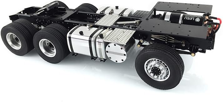 Toucan RC Hobby LESU 1/14 RC 6 * 6 Metal Chassis for DIY Model Tractor Truck Dumper