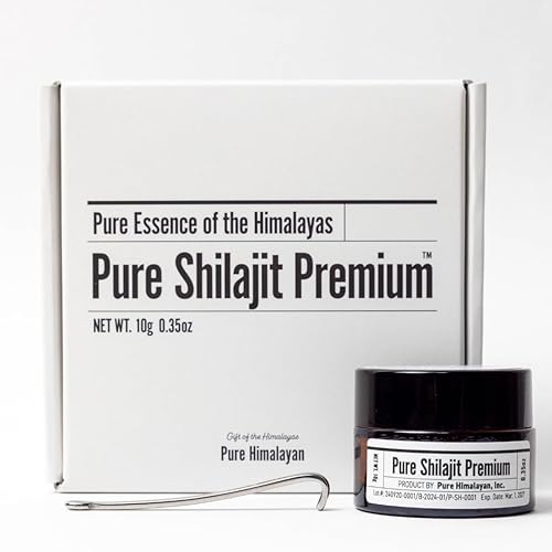 (0.35 onzas)  Resina Shilajit del Himalaya, 96.5% ácido fúlvico