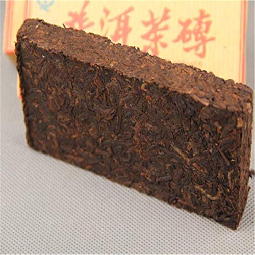 500g de té Puer maduro Yunnan clásico fermentado Puer té ladrillo orgánico Natural Puer viejo árbol cocido Puerh negro… - Imagen 4