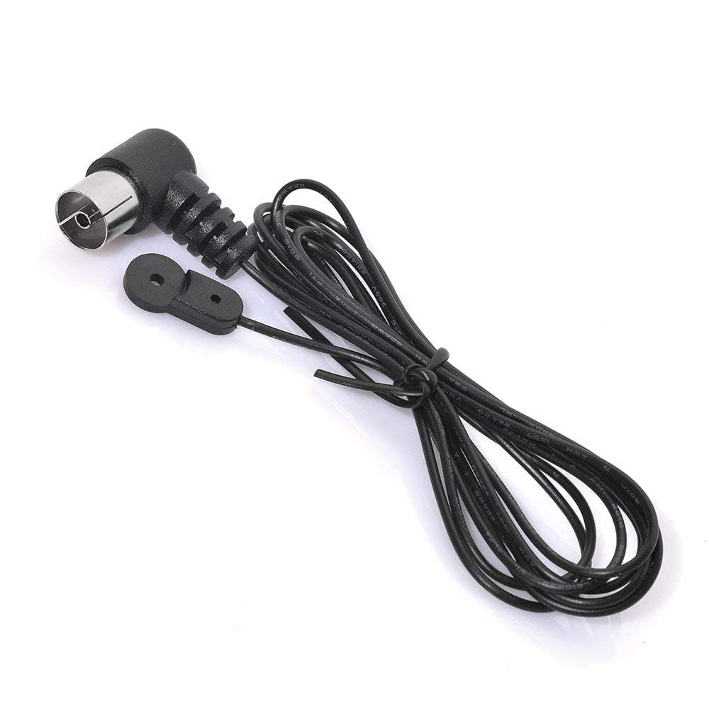 Bingfu Câble Antenne FM AM Intérieure Dipôle 1,5 m 75 Ohm Antenne Filaire Compatible avec Récepteur AV Home Cinéma Chaîne HiFi Tuner Radio Poste Yamaha Denon Onkyo Pioneer