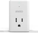 [ETL Listed] BSEED Single Outlet Surge 1836 Joules, Small Surge Protector with Light Indicator, Mini Surge Protector 15A 1875W for Refrigerators, PC, TV, Xbox, PS5 and Ohter Home Appliances